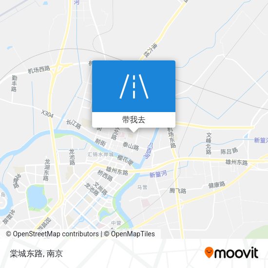 棠城东路地图