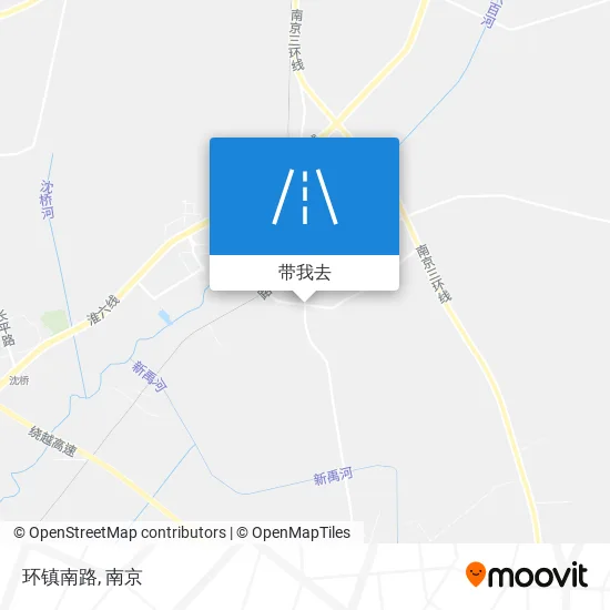 环镇南路地图