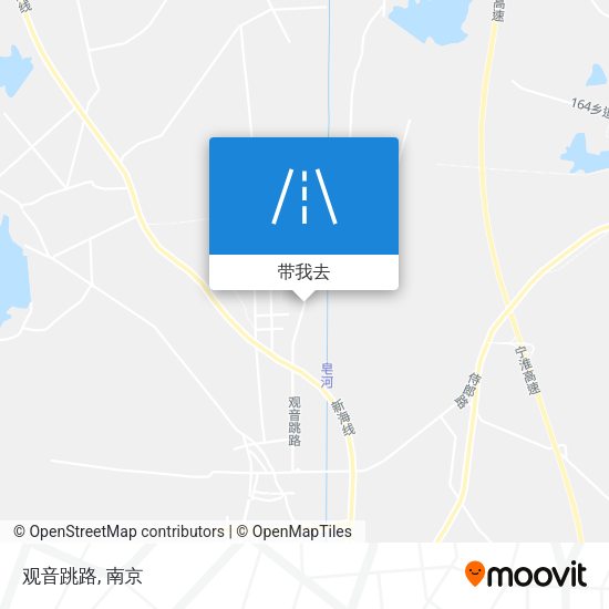 观音跳路地图
