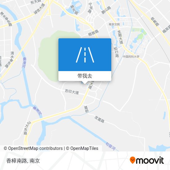 香樟南路地图