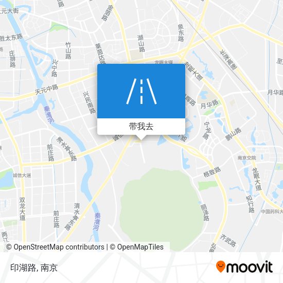 印湖路地图