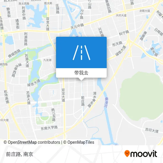 前庄路地图
