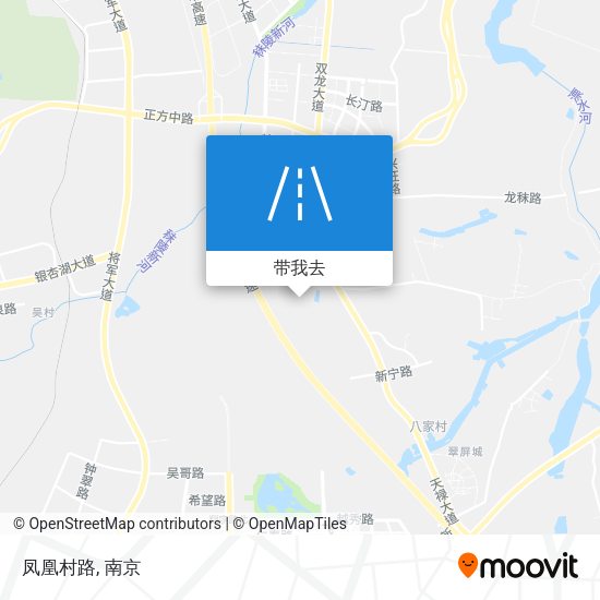凤凰村路地图