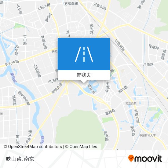 映山路地图