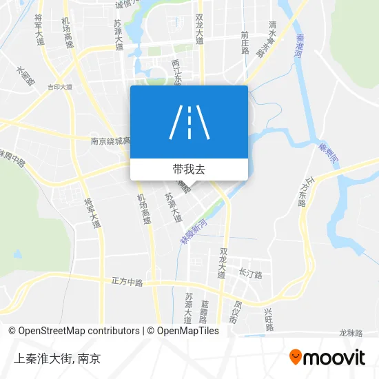 上秦淮大街地图
