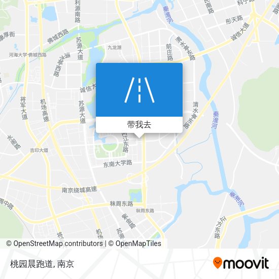 桃园晨跑道地图