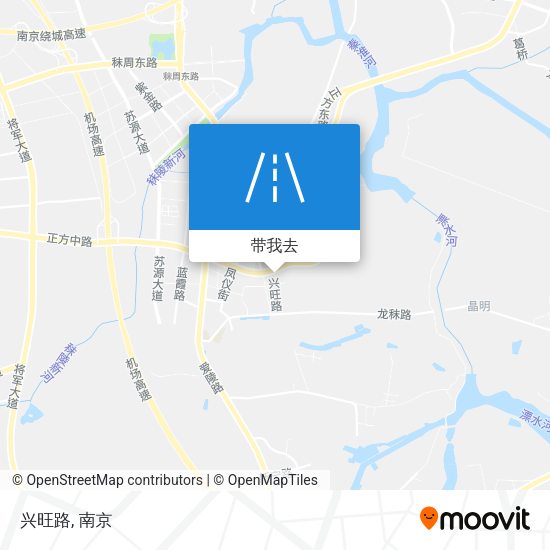兴旺路地图
