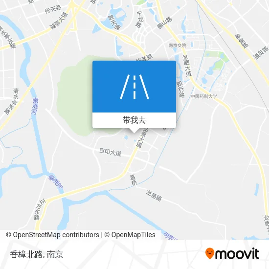 香樟北路地图
