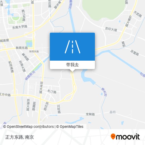 正方东路地图