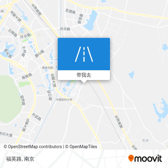 福英路地图