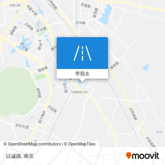 以诚路地图