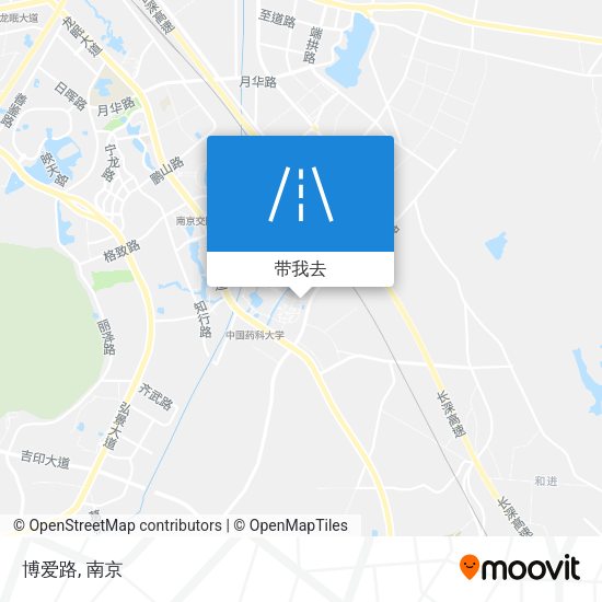 博爱路地图