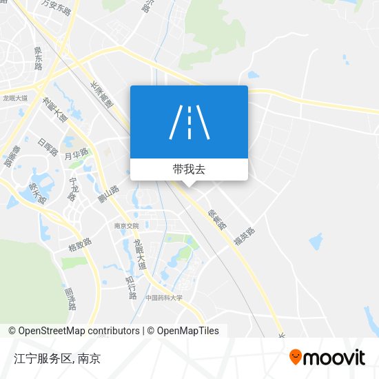 江宁服务区地图