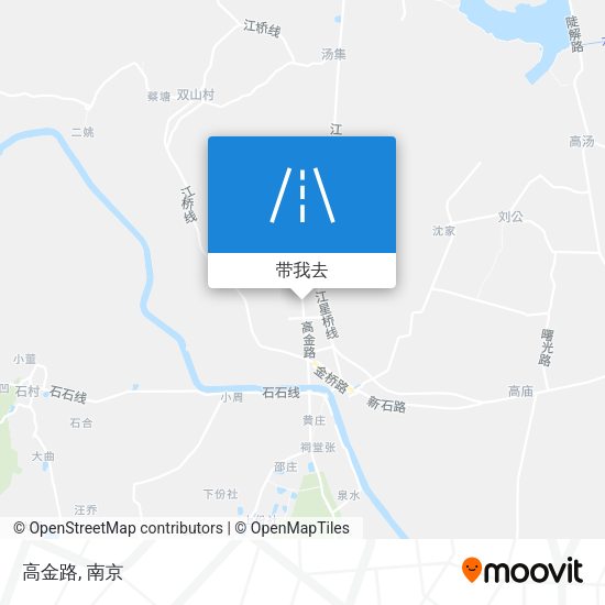 高金路地图