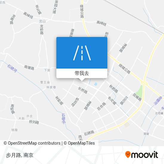 步月路地图