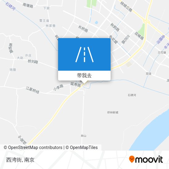 西湾街地图