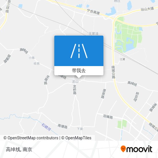 高绰线地图