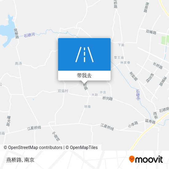 燕桥路地图