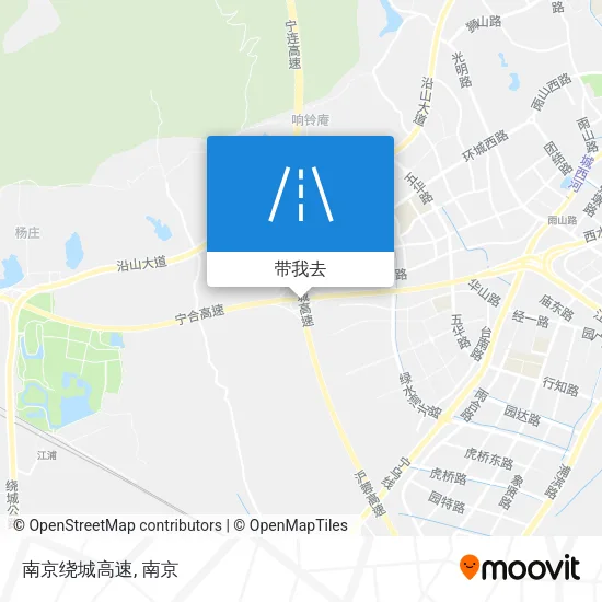 南京绕城高速地图