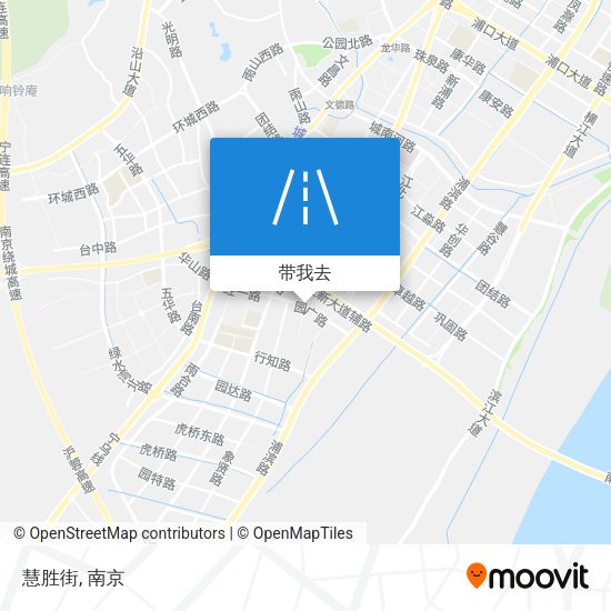慧胜街地图