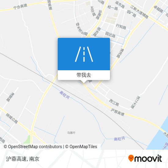 沪蓉高速地图