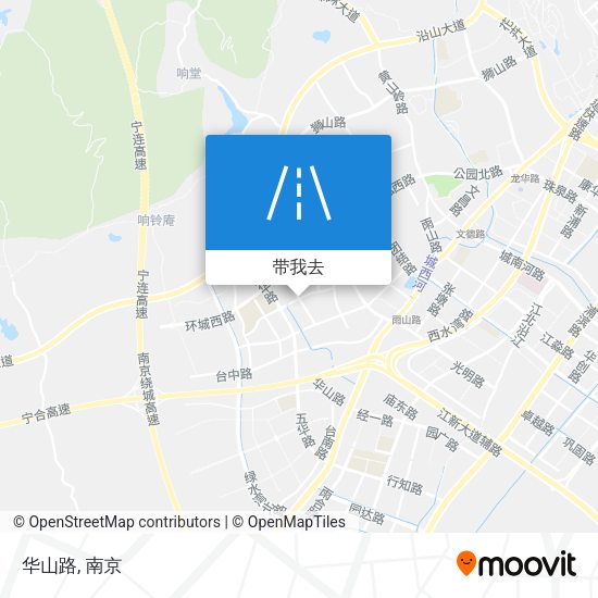 华山路地图