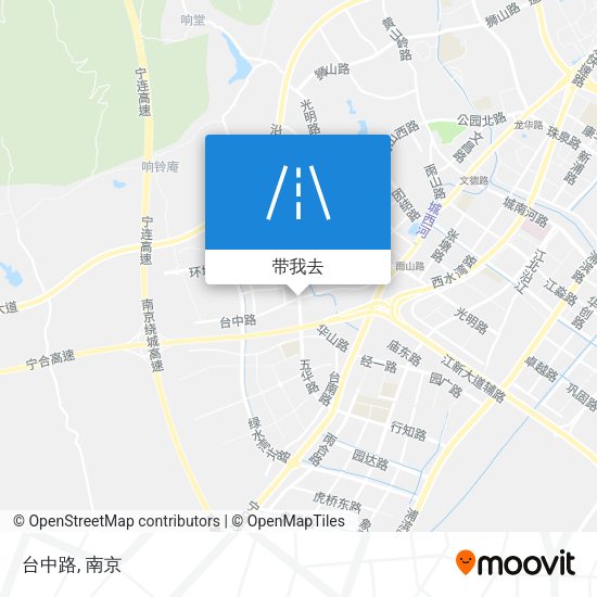 台中路地图