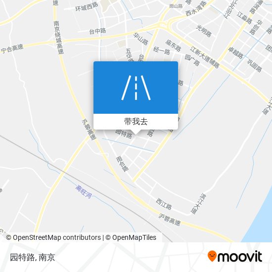 园特路地图