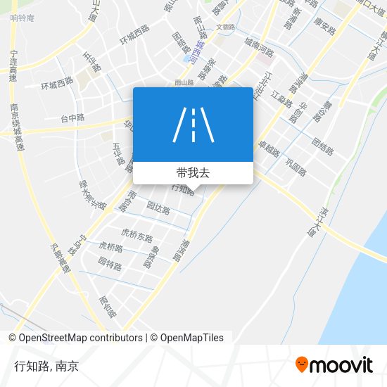 行知路地图