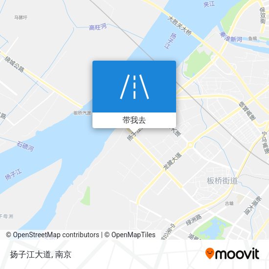 扬子江大道地图
