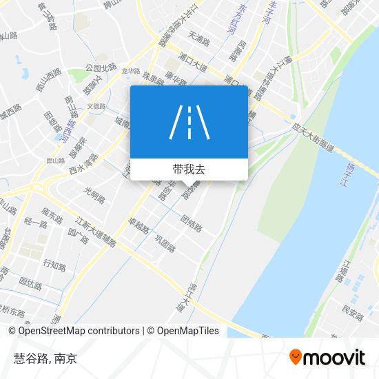 慧谷路地图