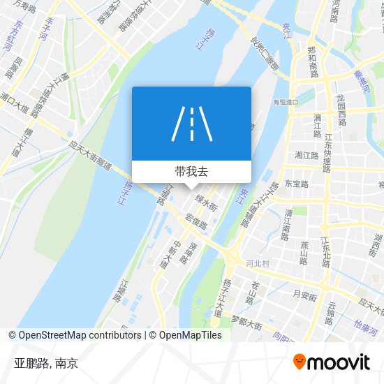 亚鹏路地图