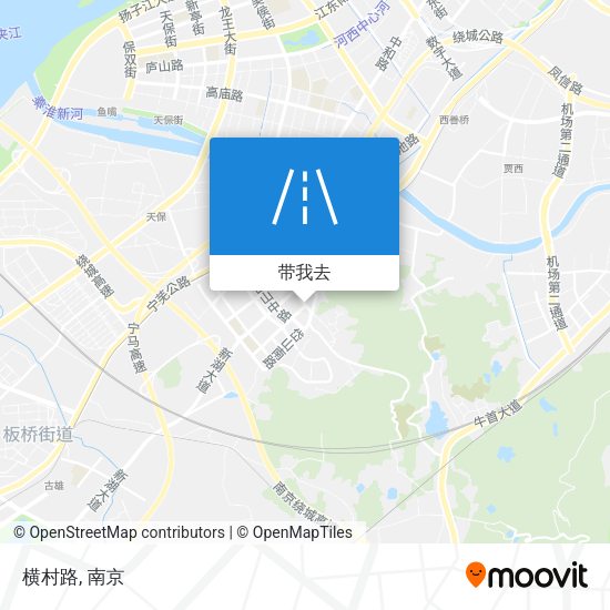 横村路地图