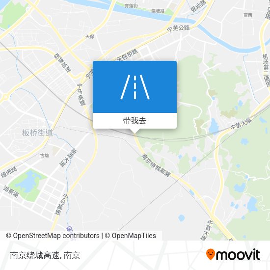 南京绕城高速地图