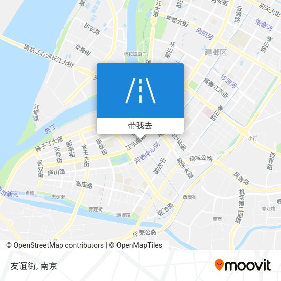 友谊街地图