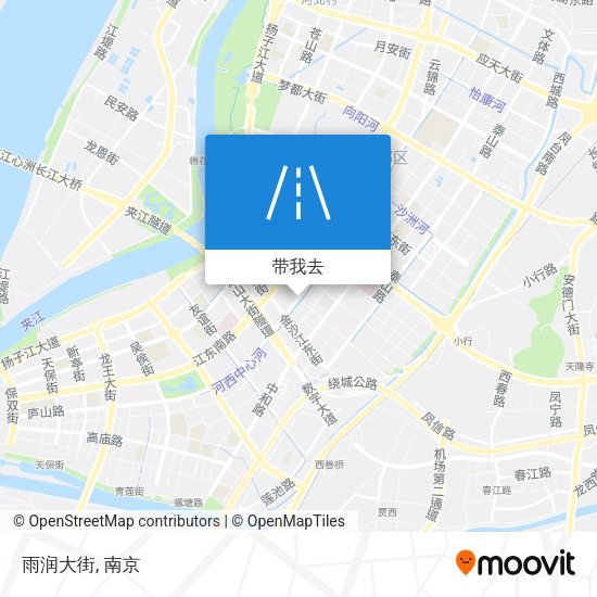 雨润大街地图
