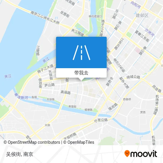 吴侯街地图