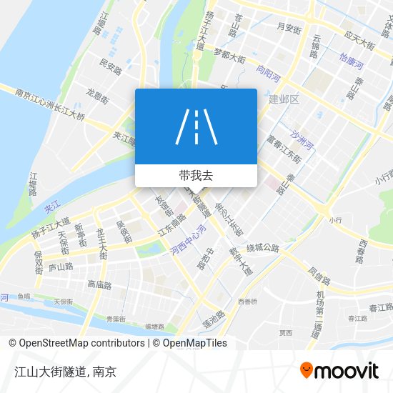江山大街隧道地图