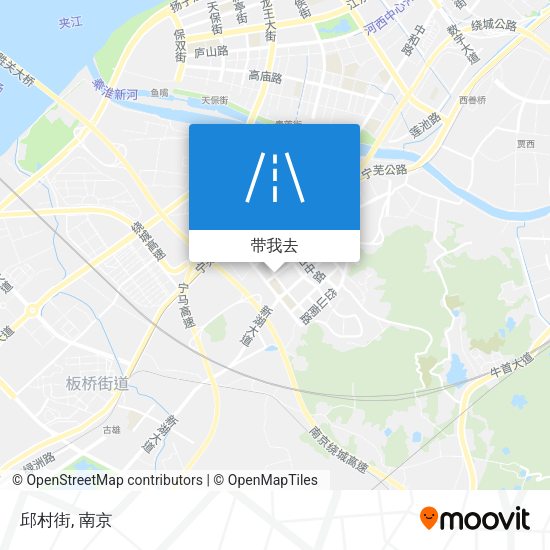 邱村街地图