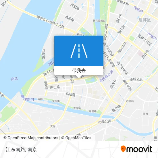 江东南路地图