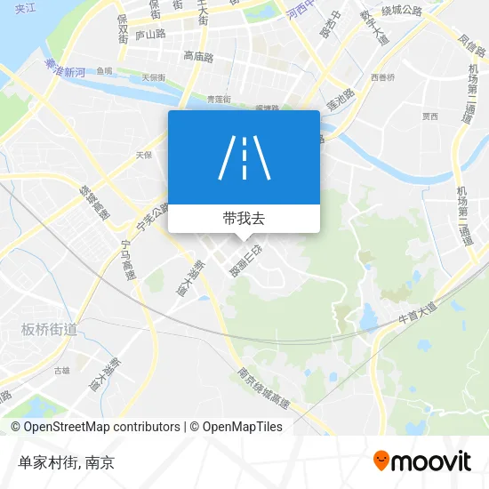单家村街地图