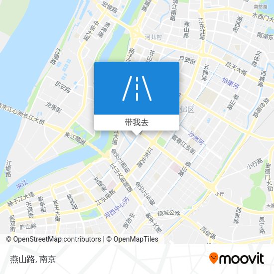燕山路地图
