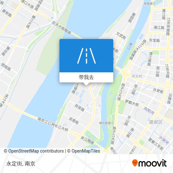 永定街地图
