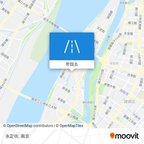 永定街地图