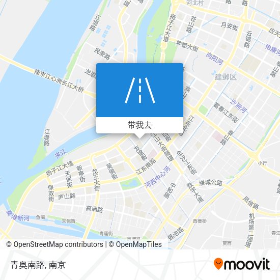 青奥南路地图