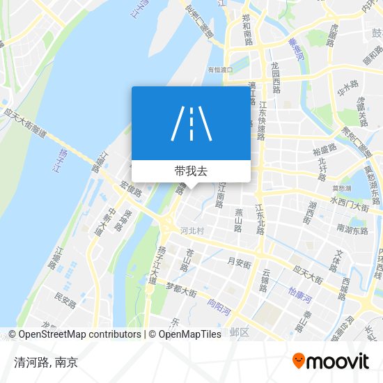 清河路地图