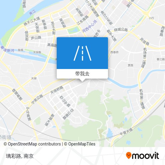 璃彩路地图