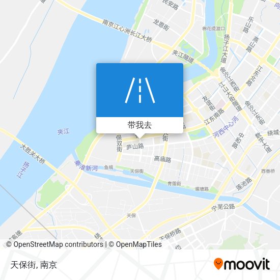 天保街地图