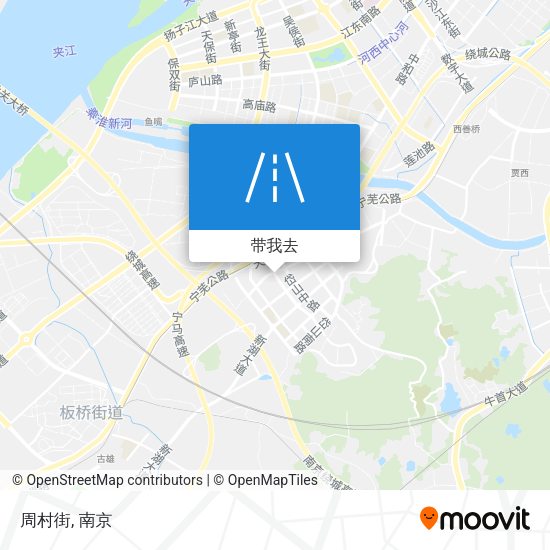 周村街地图