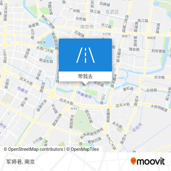 军师巷地图